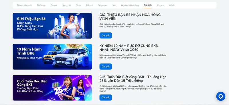 BK8 hỗ trợ giải đáp mọi thông tin ưu đãi cho người chơi